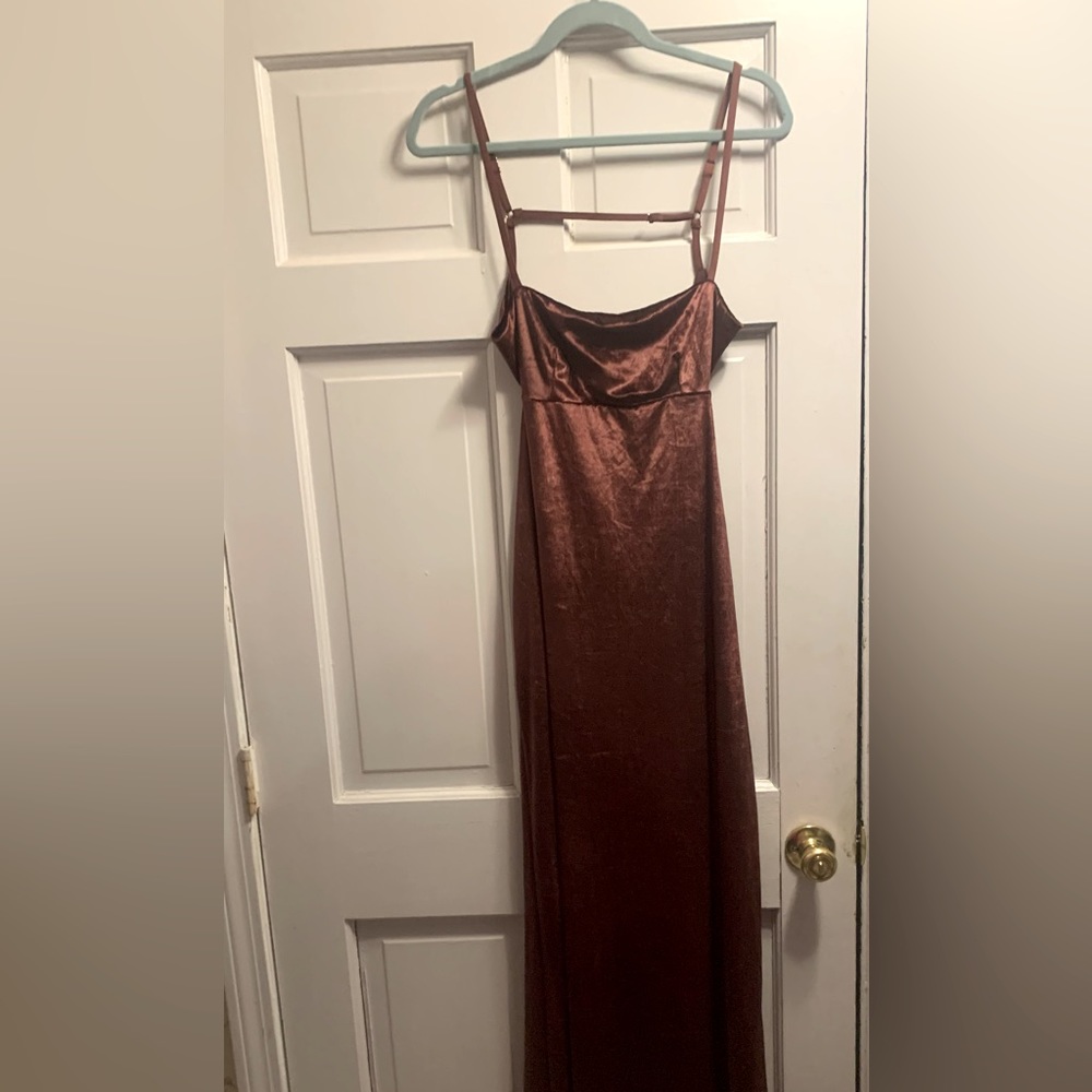 Free people Karlie NWT velvet maxi dress -sz 6